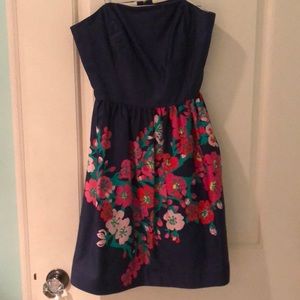 Lilly Pulitzer navy floral dress